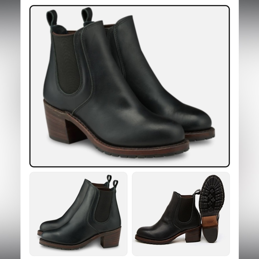 Red Wing Heritage Harriet Boots in Black